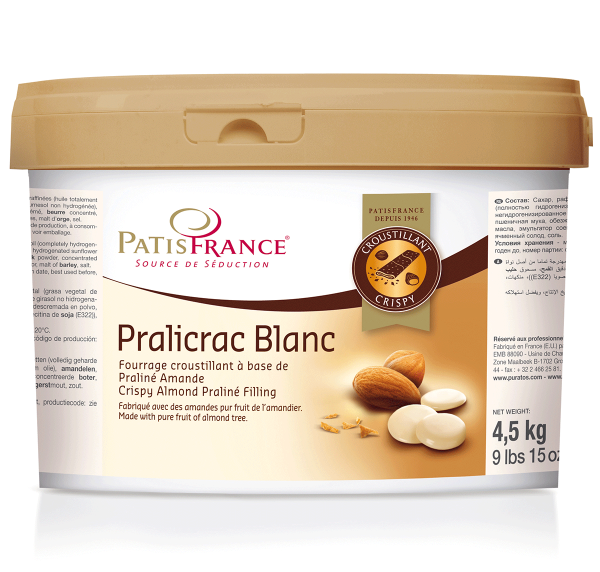 Pralicrac Blanc- Crunchy Filling