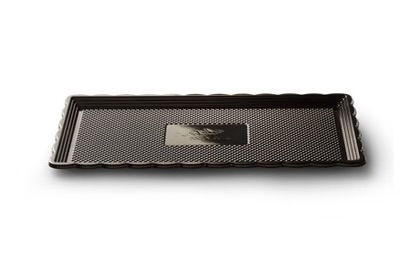 [018020020] Rectangular Medoro Tray 15x30 CM